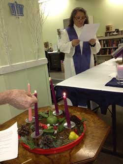 Advent-wreath-lighting