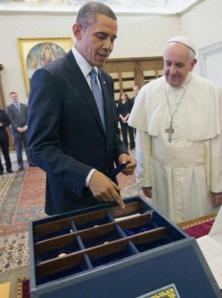 President's gift to Pope