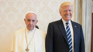 francis and trump