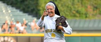 Sister throws perfect pitch